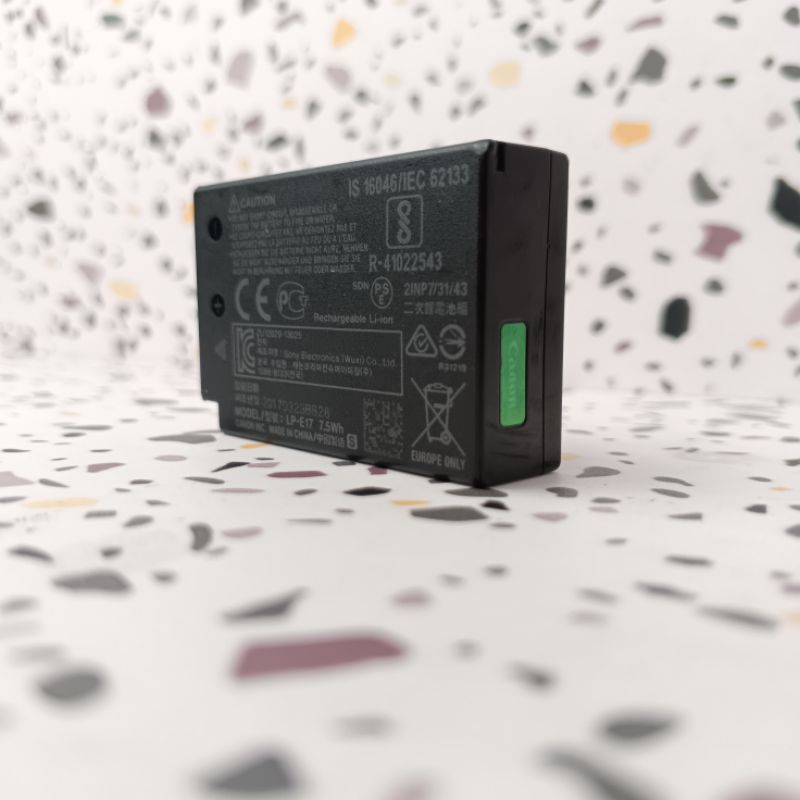 Battery Baterai Canon LP-E17 Original - Second