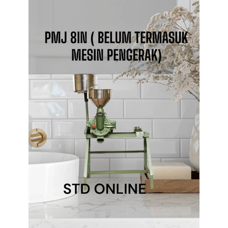 Mesin Gilingan Tahu 8" MATRIX PMJ / Mesin Penggiling Giling Kedelai Tahu 8 Inch PMJ MATRIX