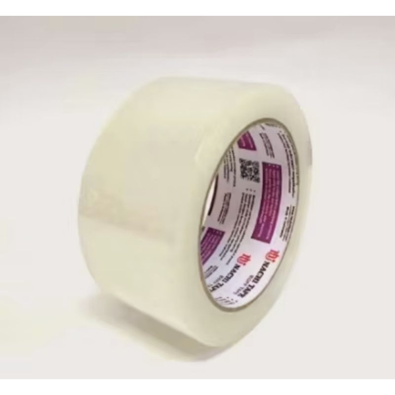 

Lakban Bening packing tape OPP 48mm 2Inch x 90 yard