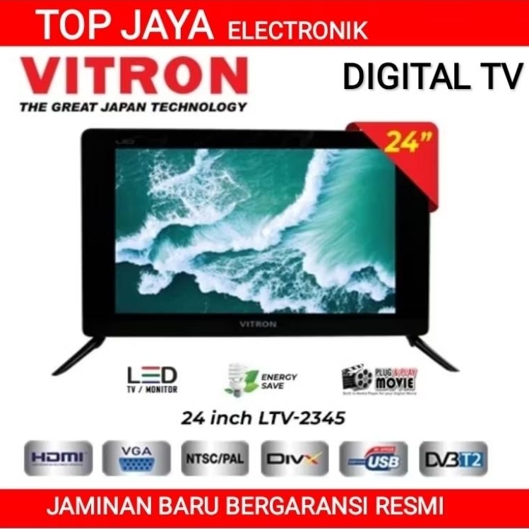 LED TV VITRON 24 INCH DIGITAL TV/VITRON DIGITAL TV 24 INCH NEW SERIES