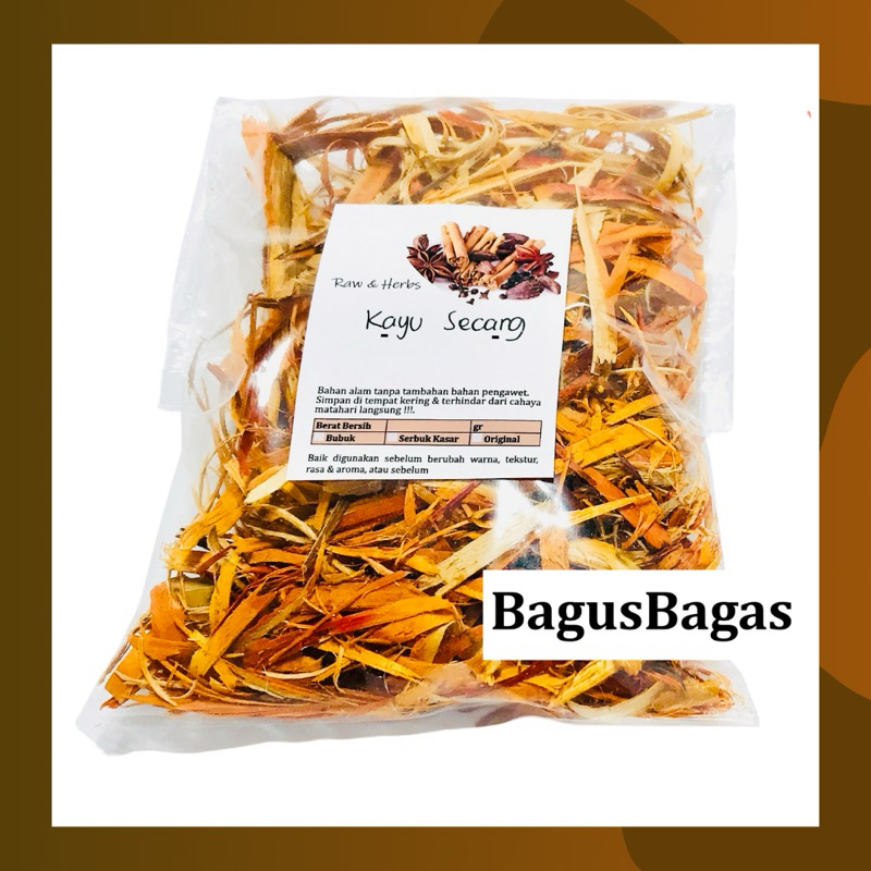 

250gr Kayu Secang Pewarna Batik Makanan Alami Sappan Wood Sepang Anti Gatal Alergi Mandi Anak