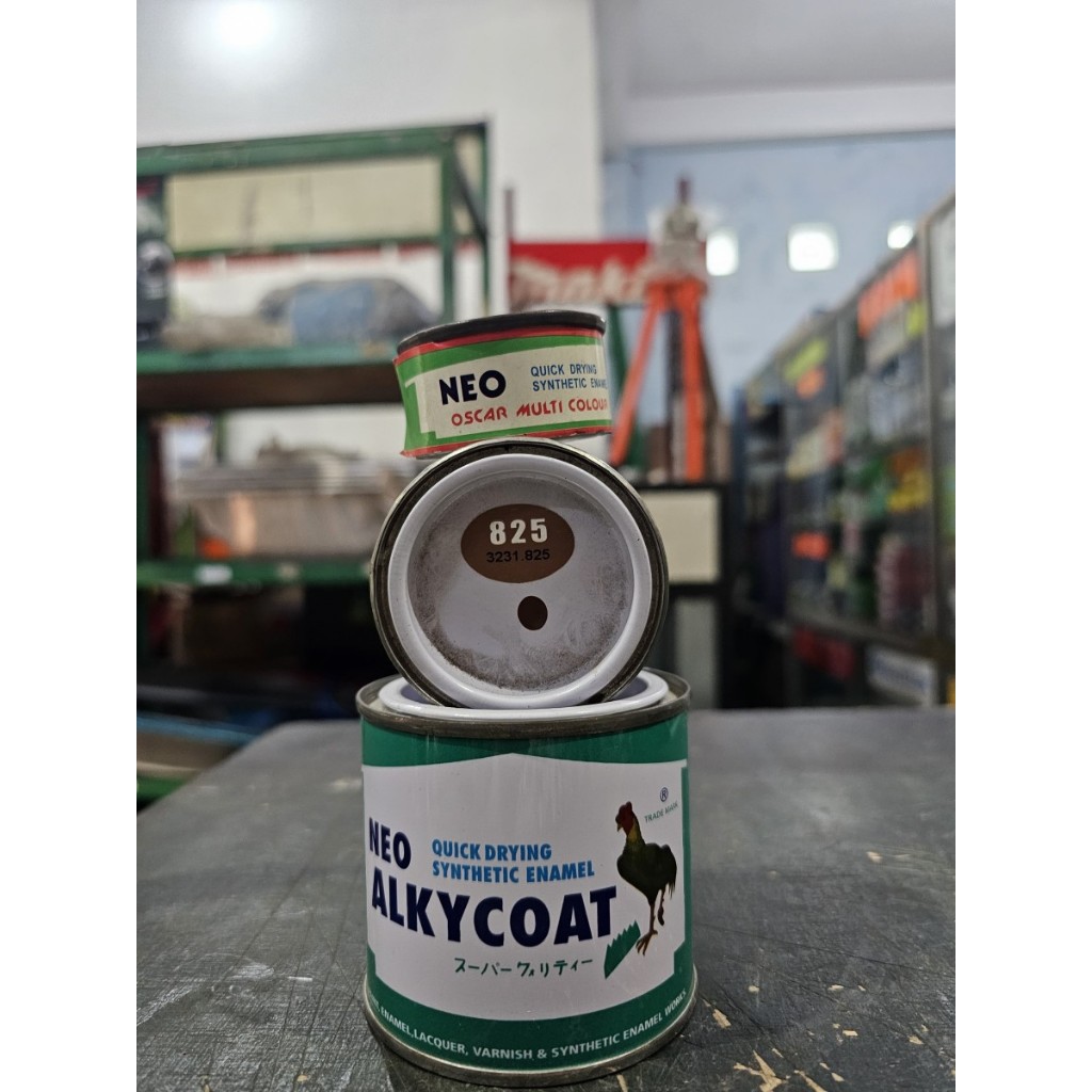 Cat NEO ALKYCOAT / Cat Kayu / Cat Besi Logam - Coklat 825