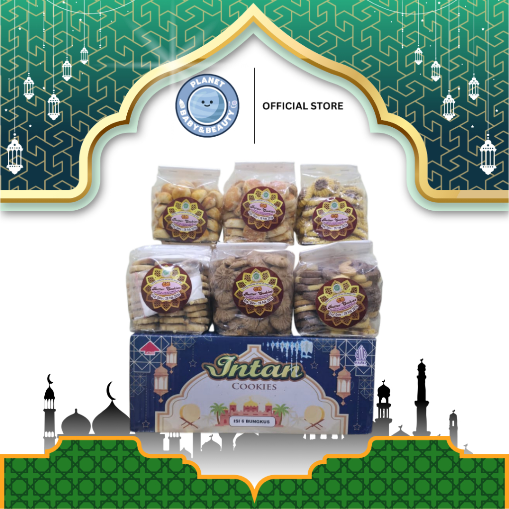 

HAMPERS LEBARAN INTAN COOKIES 1 KARTON 6 BUNGKUS