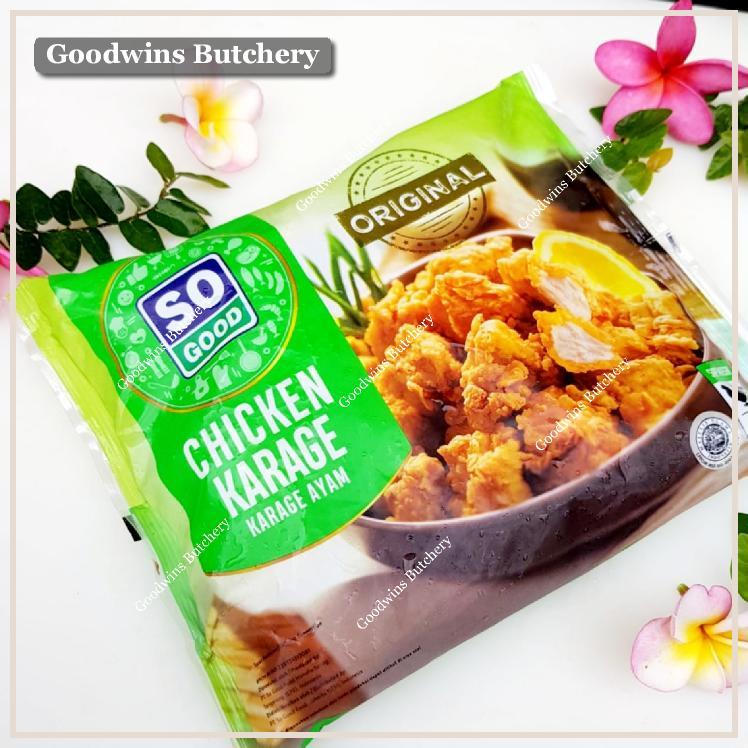 

Chicken KARAGE SoGood frozen ayam So Good Food 400g