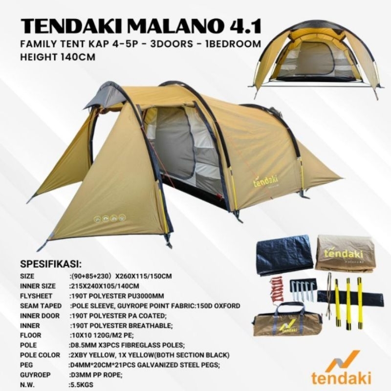 Tenda Tendaki Malano 4.1