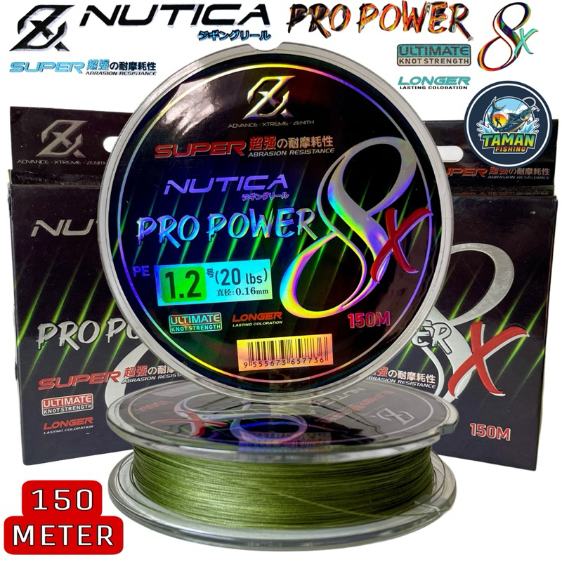 Senar Pancing PE Axz NUTICA PRO POWER 8X 150Meter