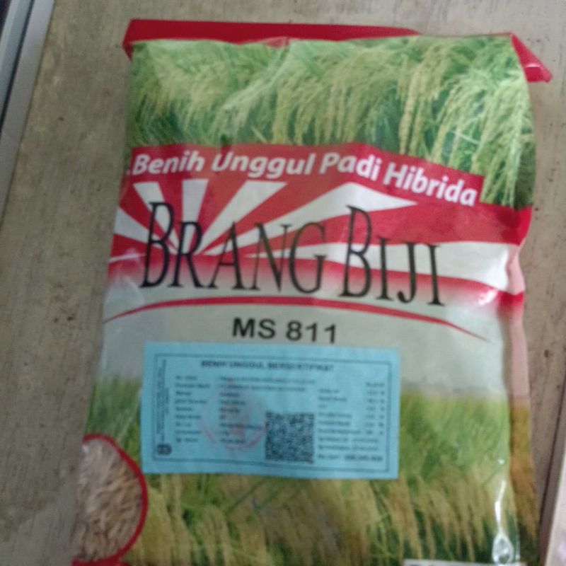 benih padi hibrida brang biji 1kg