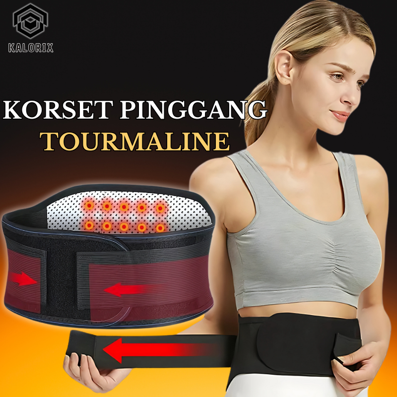 KALORIX Korset Terapi Pinggang Magnetik Untuk Saraf Kejepit Sabuk Kesehatan orang tua Original