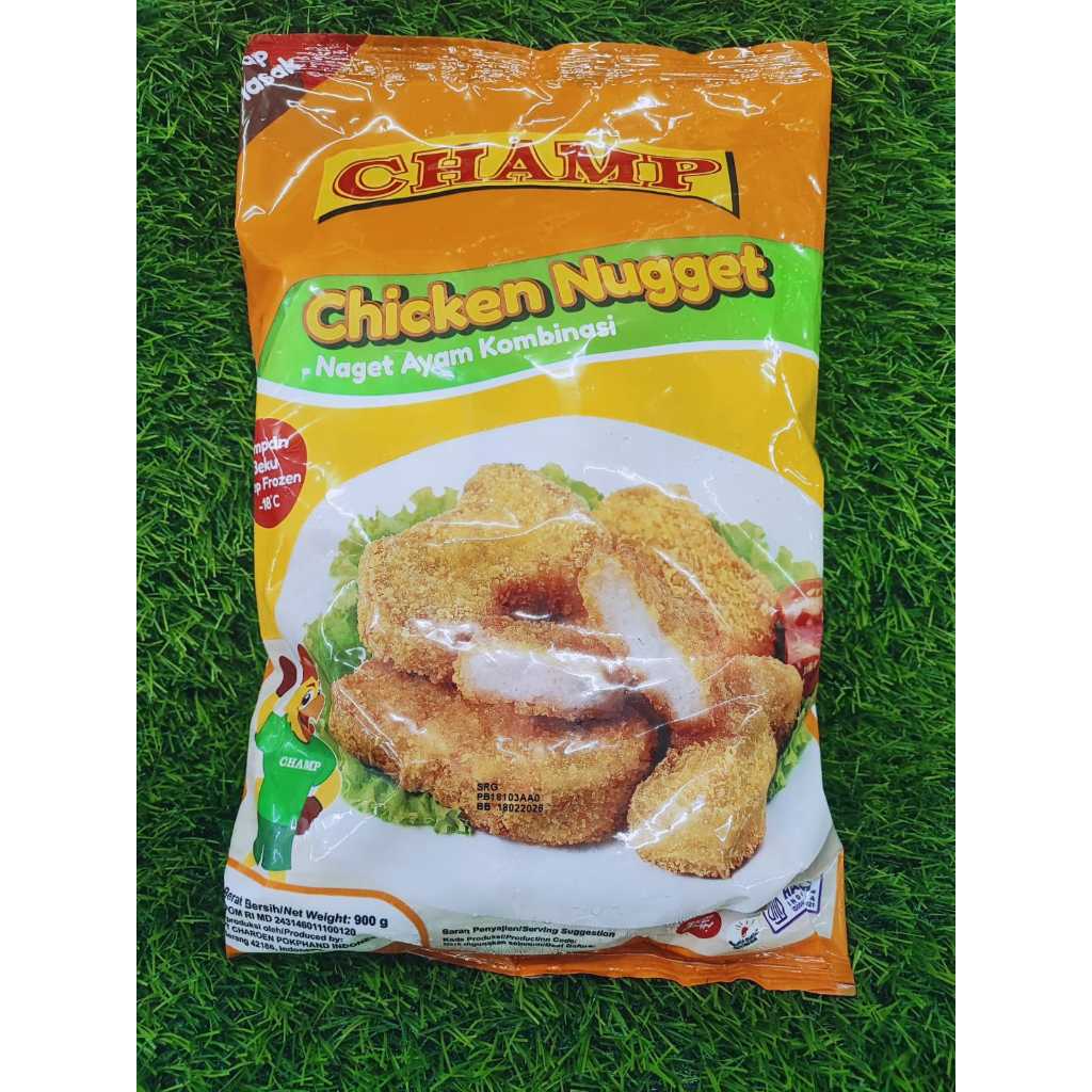 

Nugget chicken Champ ayam nuget 900 gram original