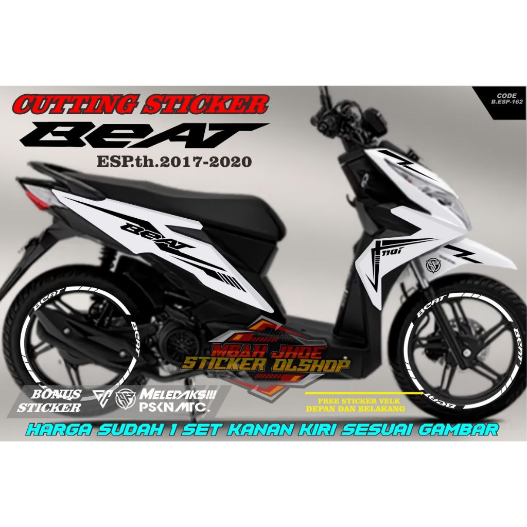 CUTTING STICKER BEAT NEW ESP STICKER CUTTING KEREN BEAT NEW ESP 2017 2018 2019