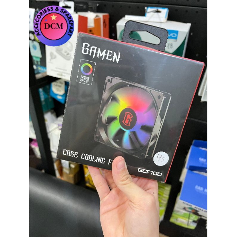 CASE CPU COOLING FAN/Kipas pendingin cpu GAMEN GCF100 RGB