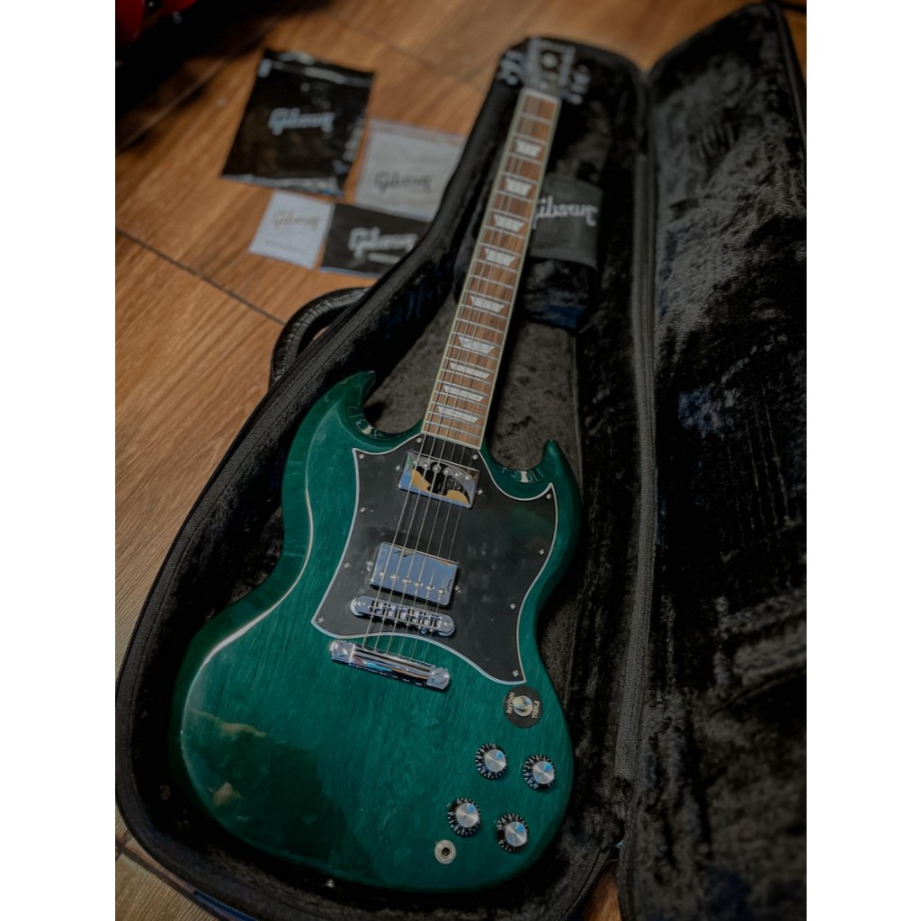 Gibson SG Standard Trans Teal Electric Guitar