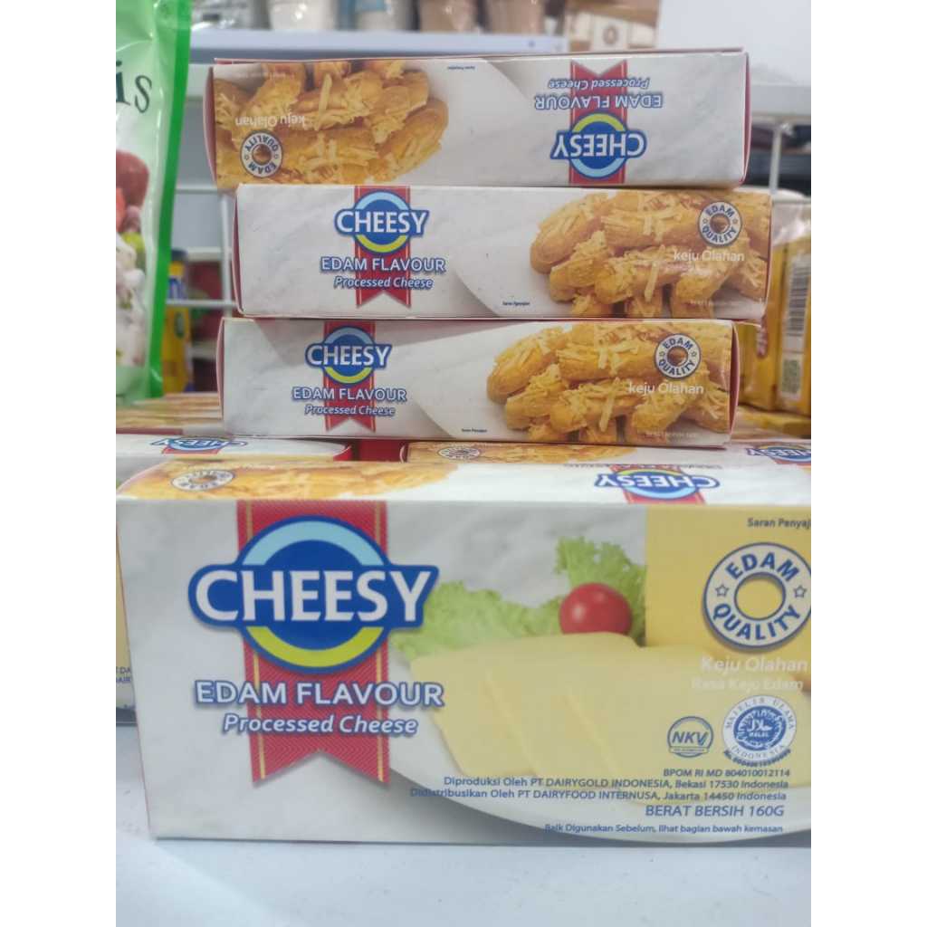 

Cheesy Edam Flavour / Keju Rasa Edam 160 Gram