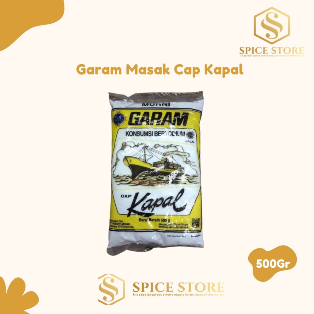 

Spice Store - Garam Masak Cap Kapal 500 Gr