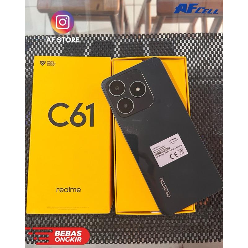 REALME C61 SECOND FULLSET ORIGINAL