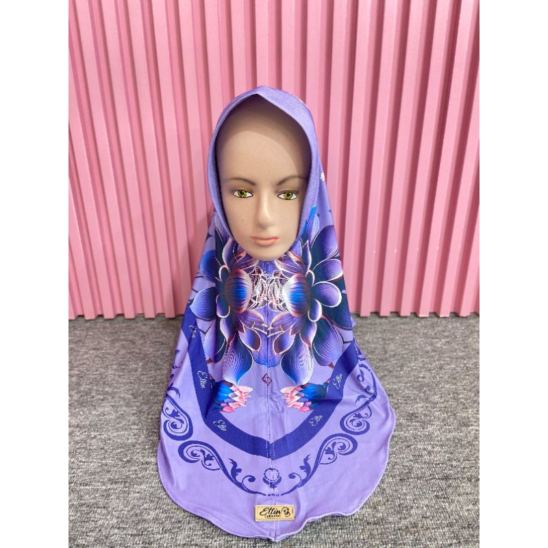 Hijab Eltin Jersy motif bunga