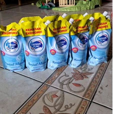 

Susu Frisian flag cair atau refil