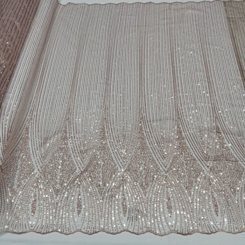 BAHAN KAIN TILE BORDIR MOTIF BORDIR PAYET SQUIN