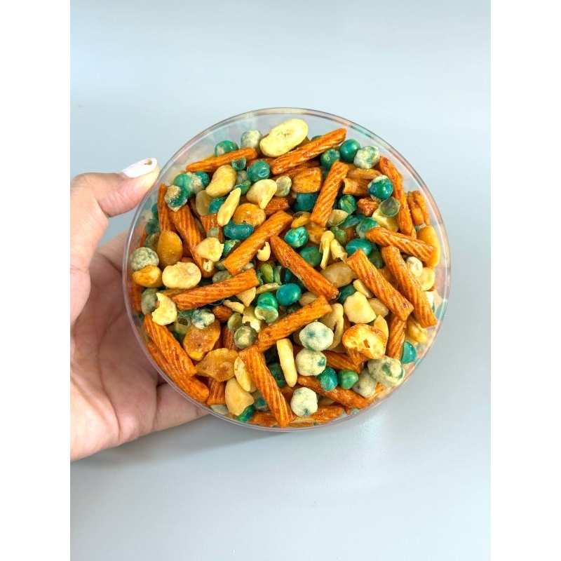 

KACANG MIX CAMPUR GARING BANGET ASLI BOGOR 100 GR / KACANG MIX CAMPUR