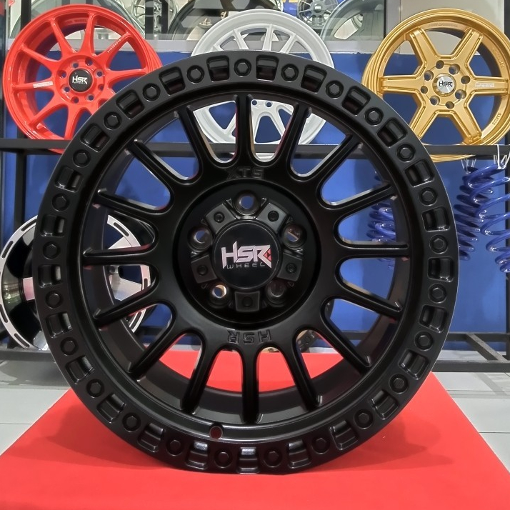 Velg Mobil HSR XTS05 Ring 15 Pelek Offroad R15 Lubang 6 Pregio Panther Trailblazer Terrano Everest