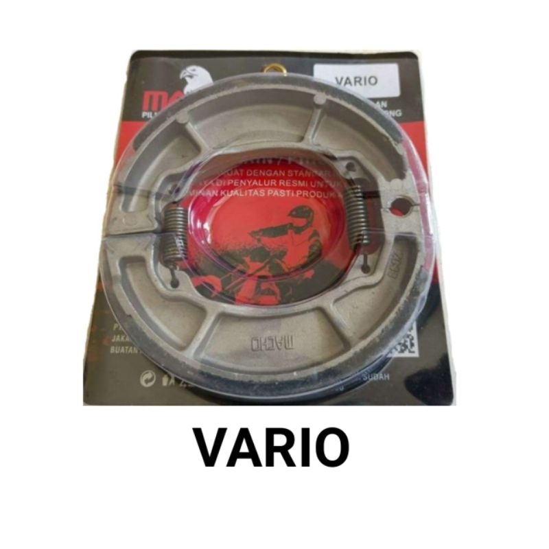 Kampas Rem Tromol  motor VARIO merk MACHO - Kampas Rem VARIO - Kampas Rem MACHO motor Honda VARIO - 