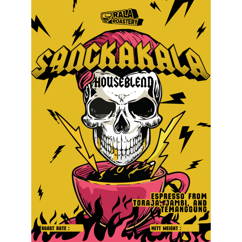 

Houseblend Espresso Sangkakala 200GR Arabica Robusta Blend 200GR