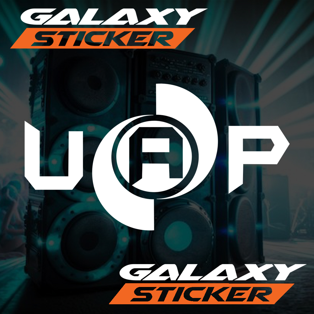 cutting sticker hardcase sound system uap.stiker variasi label box uap audio