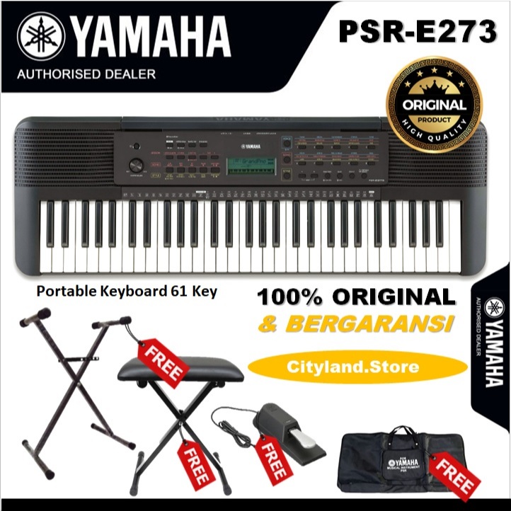 Yamaha Keyboard PSR E273/ Portable Keyboard Yamaha Psr-e273 Original