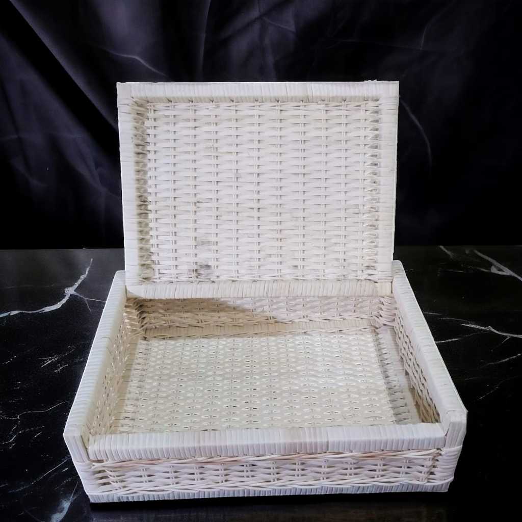 Kotak Laci Rotan Keranjang BOX Seserahan Pernikahan Hampers