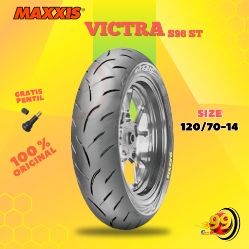 Ban Belakang Motor HONDA PCX // MAXXIS VICTRA 120/70 Ring 14 Tubeless
