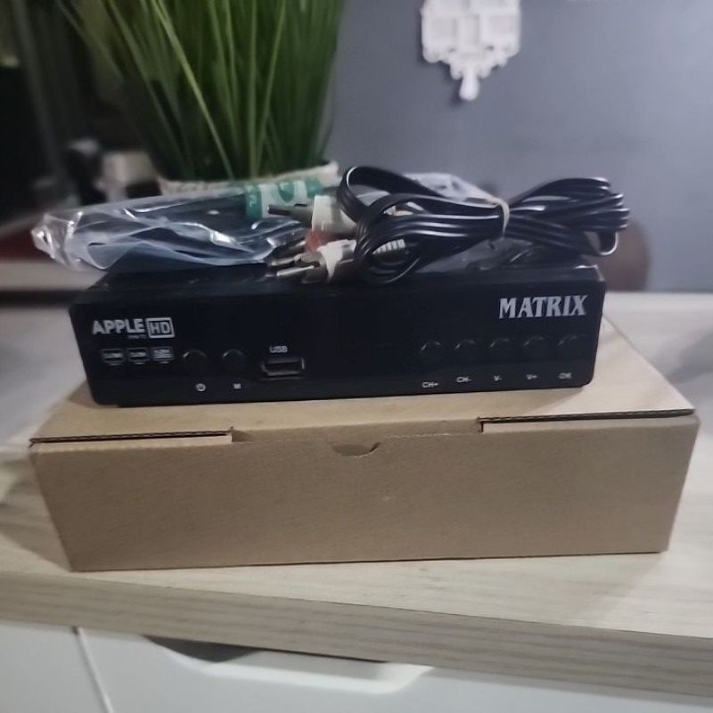 [STB TV Digital] STB TV Matrix Silver DVB T2 - Chipset GX6701 Tuner R850