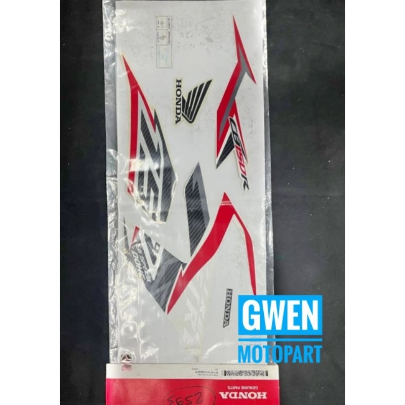 Stripe Stiker Sticker Body List CB150R CB 150R K15G White Red Putih Merah 2016 2017 2018 871X0K15960