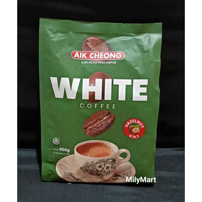 

Aik Cheong white coffee 4in1 rasa Hazelnut