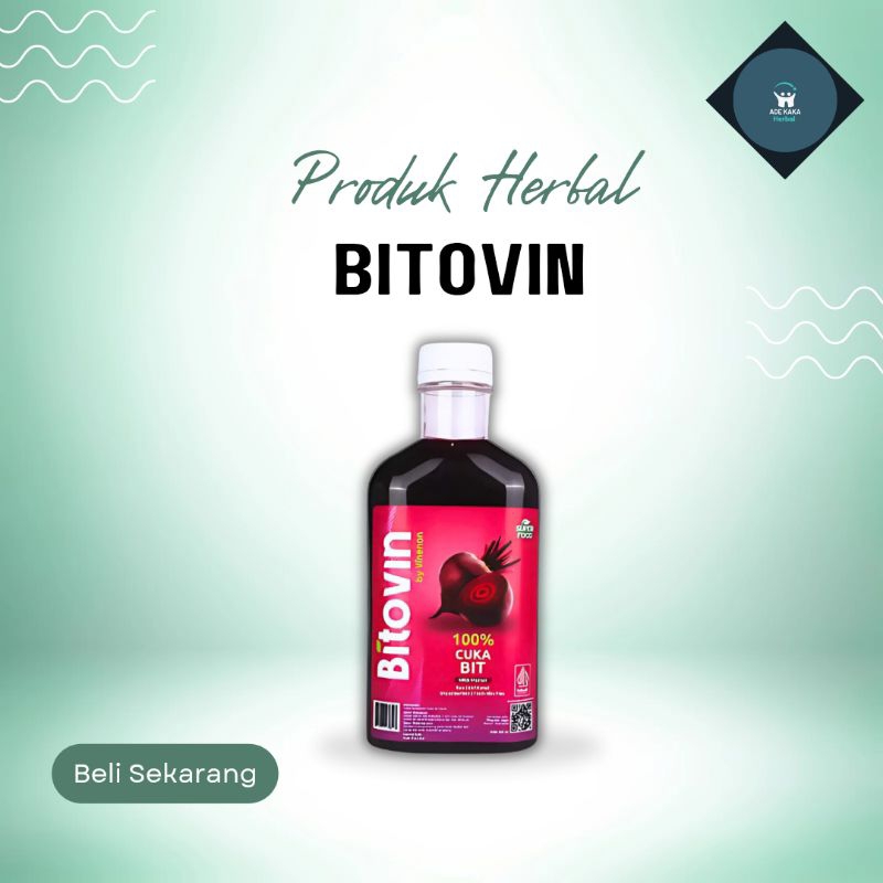 

Bitovin Cuka Buah Bit Penstabil Detak Jantung 300ml Bandung