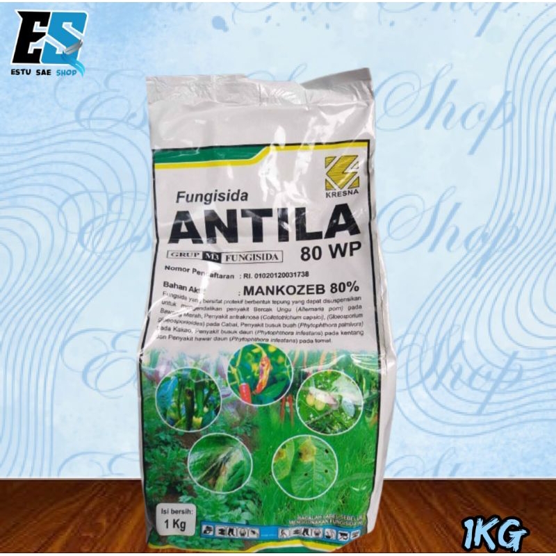 Fungisida ANTILA 80 WP 1kg, Bahan Aktif: Mancozeb 80%