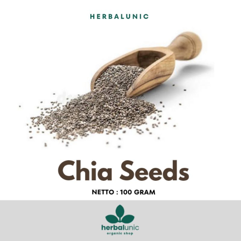 

Herbalunic Chia Seeds 100 gram Kemasan Pouch
