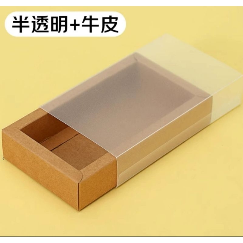 kotak Mooncake hampers kotak Kue bulan  Box Mooncake warna coklat 8x16x5cm