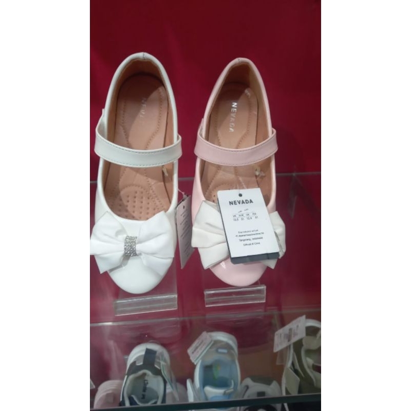 Nevada flat shoes anak perempuan original size 31-35