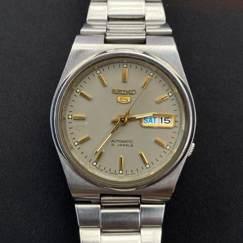 Seiko 5 Automatic Grey Dial 7s26