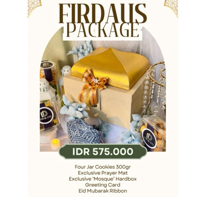 

EID MUBARAK HAMPERS - FIRDAUS PACKAGE