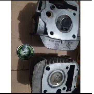 block cylinder head block cylinder cop block boring block seher supra x 125 fi old/lama
