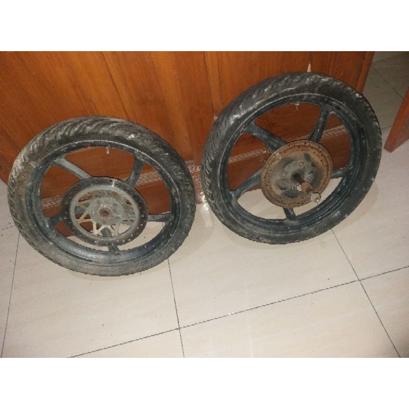 velg set minerva pnp ninja r rr ss nova dash cbr original bekas