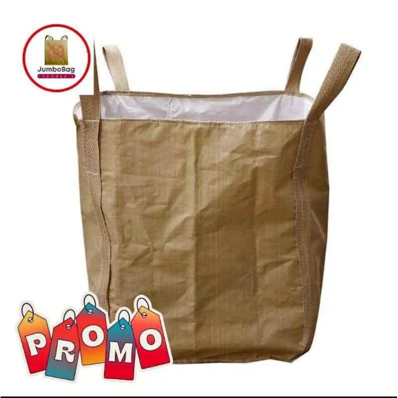 Kantong Silase/Presentase Jumbo Bag Kapasitas 1 Ton Tanpa Tutup