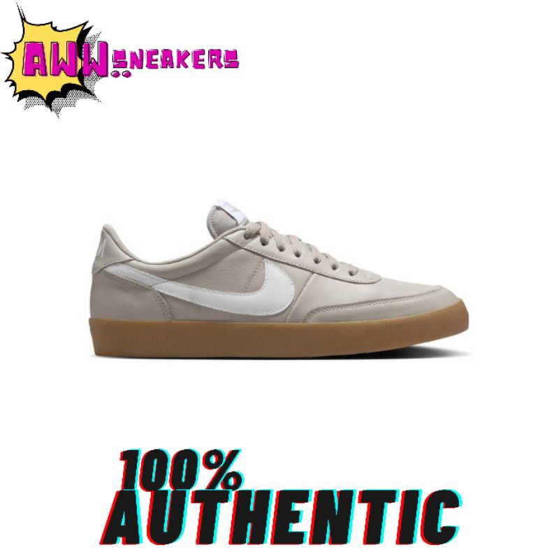 Nike Killshot 2 Leather Grey Gum Brown White 100% Authentic