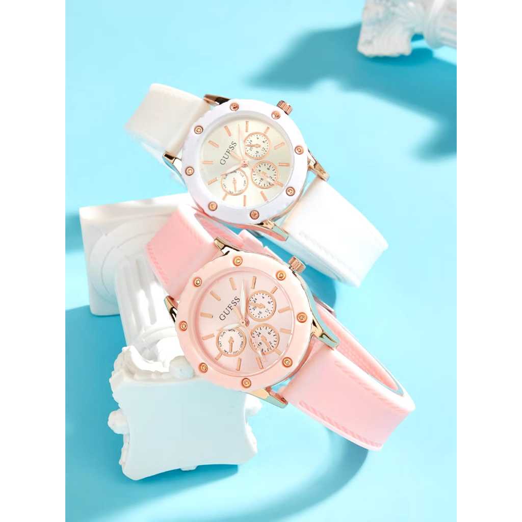 GUESS Jam Tangan Wanita Pink