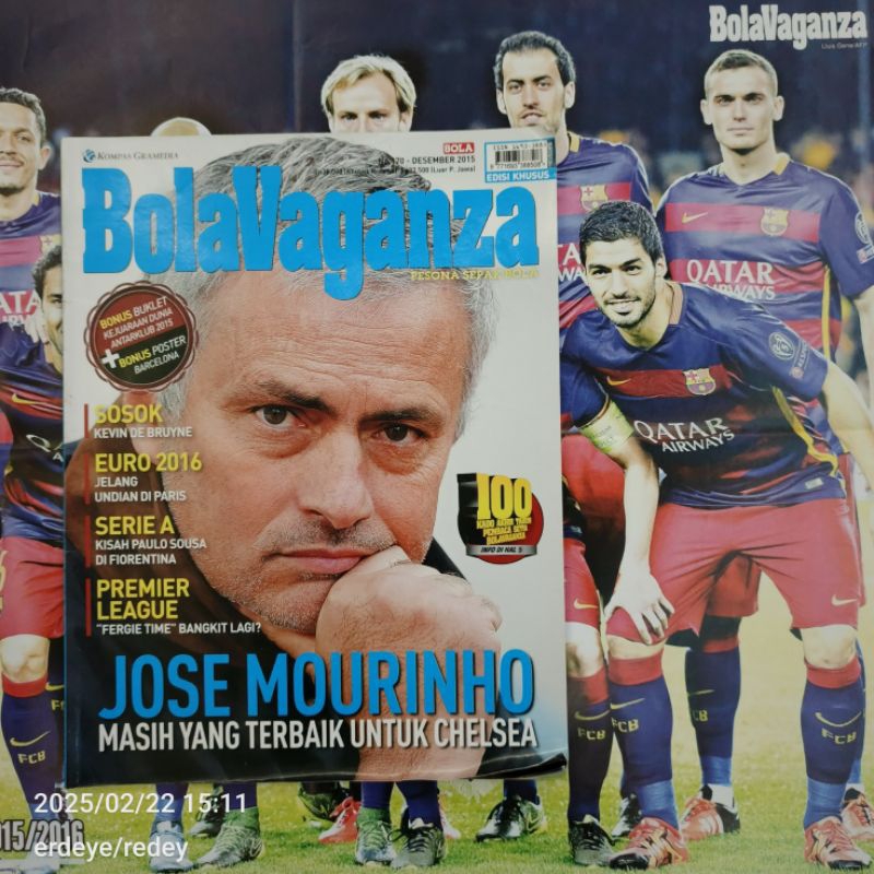 Majalah Bola Vaganza Desember 2015