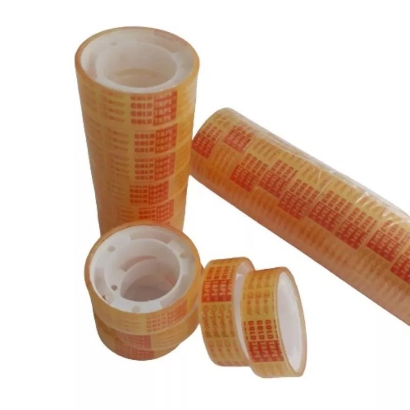 

Isolasi Kecil Bening GoldTape Ecer Satuan