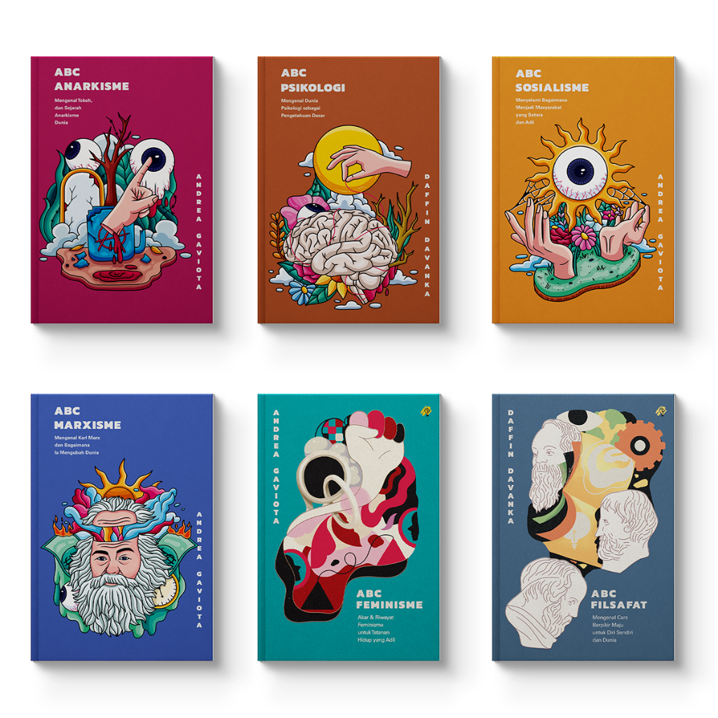Paket Seri ABC: Filsafat, Sosialisme, Marxisme, Anarkisme, Feminisme ,dan Psikologi