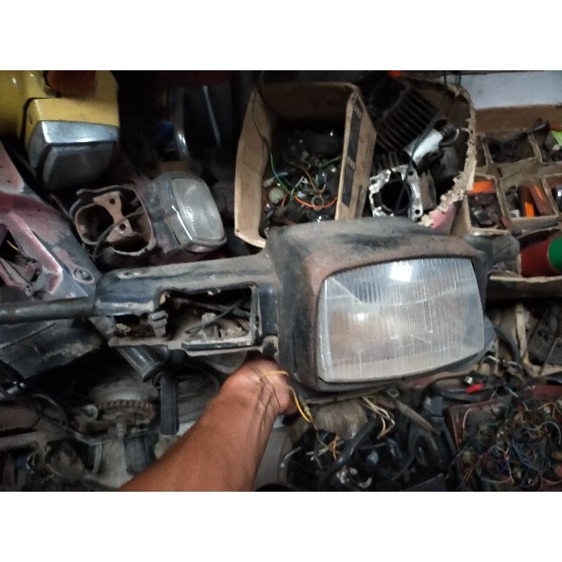 batok totok set headlamp suzuki rc rc80