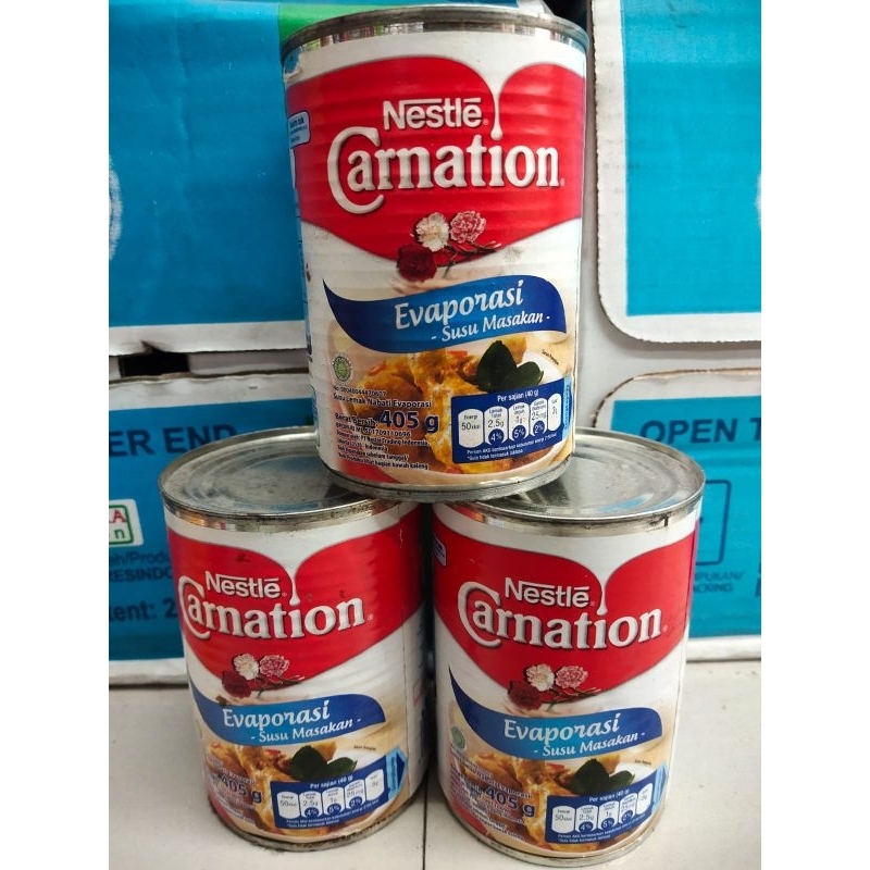 

Susu evaporasi Carnation/ Sunbay/ Tiga sapi/ Susu untuk masakan / Susu evaporasi Gurih